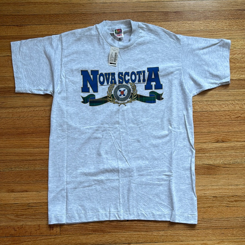 Vintage Nova Scotia T-Shirt / 1998 / New / Single Stit